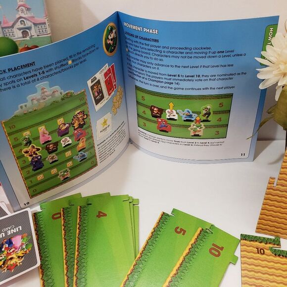 Super Mario Level Up Board Game - Picture 5 of 16